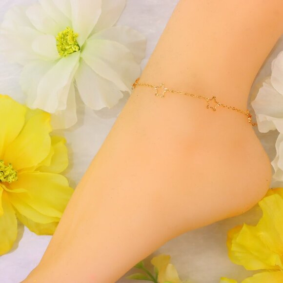 Minimalist Anklet, Sleek & Modern Design, Women’s Fashion, YC110323-A - Picture 3 of 11
